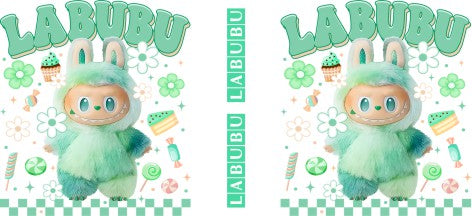 🐰✨ Labubu Tumbler Decal
