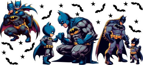 🦸‍♂️💥 Super Hero Tumbler Decals