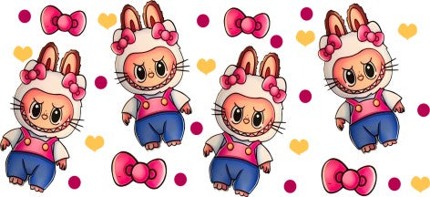 🐰✨ Labubu Tumbler Decal