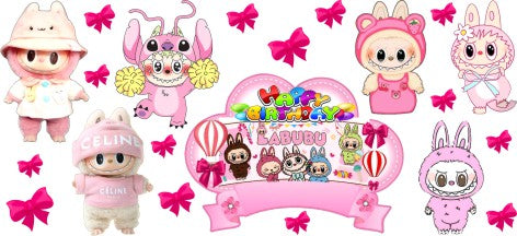 🐰✨ Labubu Tumbler Decal