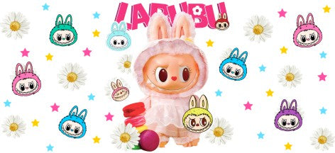 🐰✨ Labubu Tumbler Decal