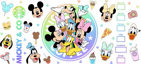 ✨ Disney Magic Tumbler Decals
