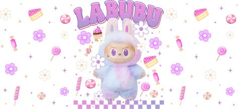 🐰✨ Labubu Tumbler Decal