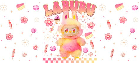 🐰✨ Labubu Tumbler Decal